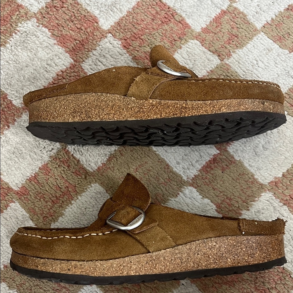 women’s buckley birkenstock Suede Slip-On Shoes #mules #clogs #moccasins